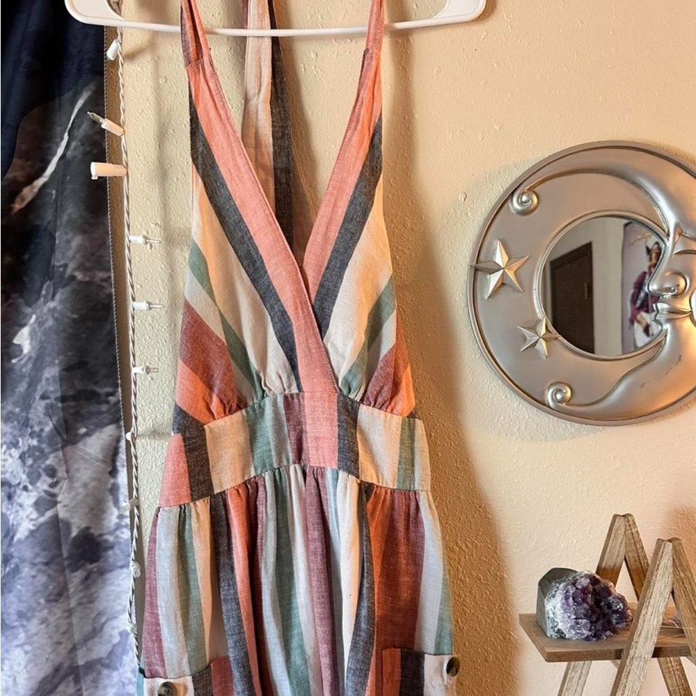 American Eagle Outfitters Multicolor Textured dress